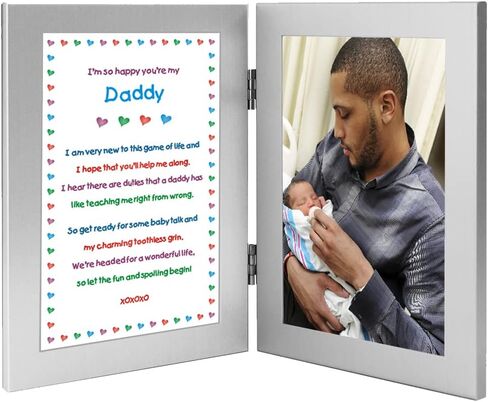 هدية الأب لعيد الأب من الابن أو الابنة، أضف صورة 4 × 6 انش in Kuwait