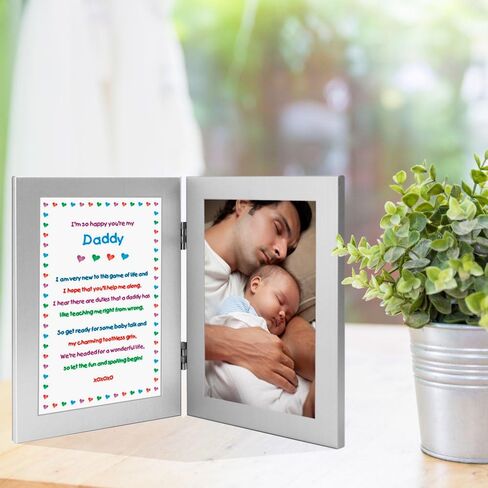 هدية الأب لعيد الأب من الابن أو الابنة، أضف صورة 4 × 6 انش in Kuwait