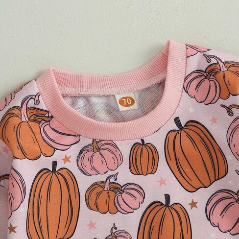 Kuriozud Newborn Baby Boy Girl Bubble Romper Fall Winter Clothes | Baby Boy Girl Sweatshirt Romper for Football Game Day, Halloween, Thanksgiving, Christmas, New Year Gift, Photoshoot, 0-18M in Saudi Arabia
