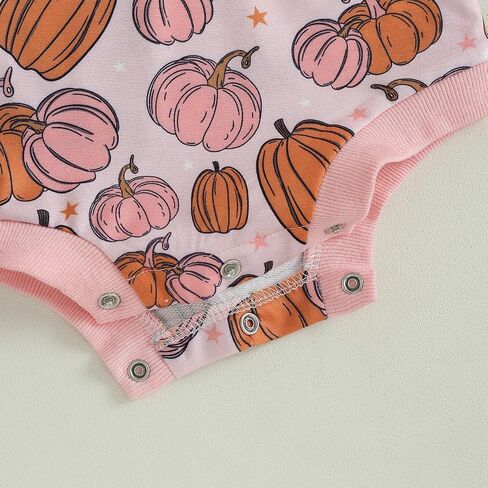 Kuriozud Newborn Baby Boy Girl Bubble Romper Fall Winter Clothes | Baby Boy Girl Sweatshirt Romper for Football Game Day, Halloween, Thanksgiving, Christmas, New Year Gift, Photoshoot, 0-18M in Saudi Arabia