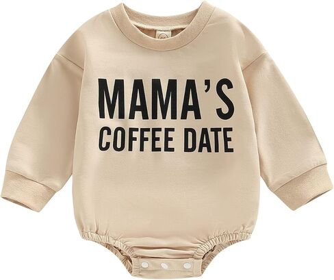 Kuriozud Newborn Baby Boy Girl Bubble Romper Fall Winter Clothes | Baby Boy Girl Sweatshirt Romper for Football Game Day, Halloween, Thanksgiving, Christmas, New Year Gift, Photoshoot, 0-18M in Saudi Arabia