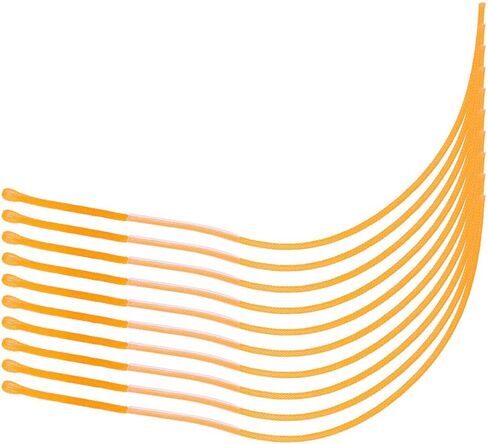 Yolispa 10PCS Yellow 30LB Fishing Connector Fishing Loops Connector Fly Loop Line Fishing Tackle Accessory in Kuwait