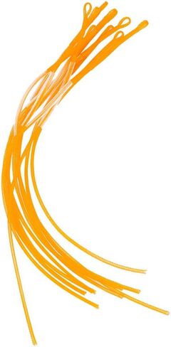 Yolispa 10PCS Yellow 30LB Fishing Connector Fishing Loops Connector Fly Loop Line Fishing Tackle Accessory in Kuwait