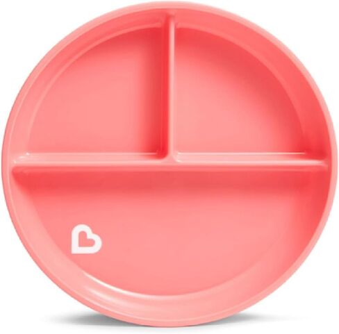 Munchkin Stay Put Divided Suction Plates (Purple/Blue) in Saudi Arabia