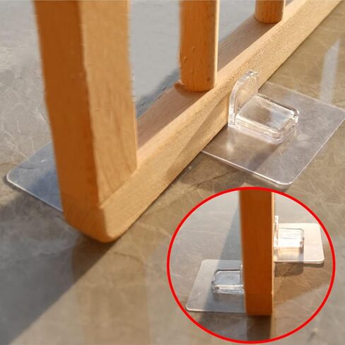 BAYWYI Baby Playpen Stabilizer,Baby Playpen Accessories，Suction Cups Replacement, Anti Slip and Anti Collapse, No Trace Sticker, Baby Playpen Sturdy , Baby Safety Baffle (6 * 6 cm Thicken) in Kuwait