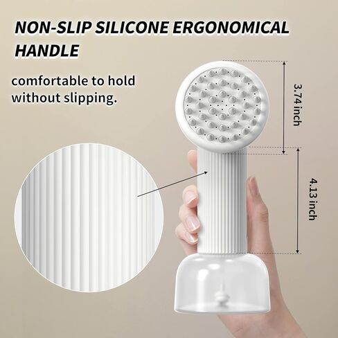 فرشاة استحمام أوتوماتيكية للكلاب من يوهبيت، فرشاة فقاعات لاسلكية محمولة للكلاب الاستحمام، فرشاة شامبو الكلاب، توليد تلقائي رقيقة وحتى الفقاعات، فرشاة استحمام للكلاب والقطط in Kuwait