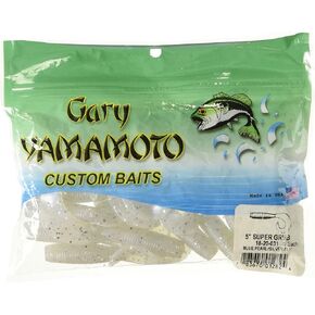 Yamamoto 5" Single Tail Grub Soft Plastic Fishing Angling Swimbait Lures with Tail-Curling Action - 20 Pack