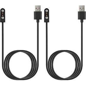 RUKUHOT 2 Pcs Magnetic Charger Cable Campatible for Athena Futures Potty Training Toilet Timer Watch,3.3 Ft 2 Pin USB Charging Cord in Kuwait