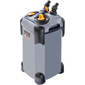CANVUNTHY Aquarium External Canister Filter, Fish Tank Water Circulation Filter with Filter Media 171/225/266/317/397GPH