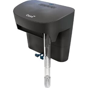 OASE BioStyle Thermo Power Filter with Built-in Heater for Aquariums up to 30 gallons, Multi-Stage Filtration, Easy Maintenance, Quiet Hang on Back Filter, White