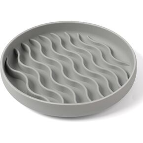 كيشير اوعية طعام بطيئة للكلاب مع بساط طعام، وعاء سيليكون بطيء التغذية للقطط مع اكواب شفط للسلالات الصغيرة والمتوسطة، تصميم غير قابل للانزلاق، يقلل من الملل والقلق، خالي من BPA in Kuwait