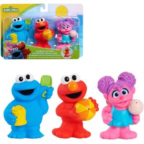 Sesame Street Floating Fun Friends 3-piece Set Water Squirters Bath and Pool Toys, Kids Toys for Ages 2 Up by Just Play in Kuwait