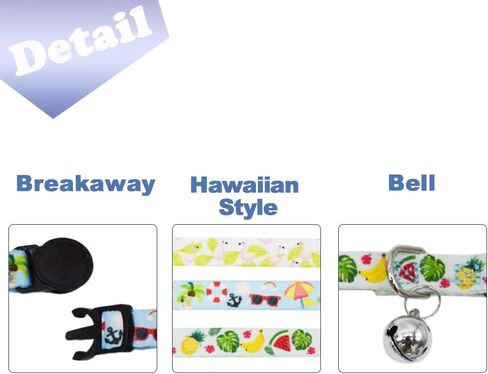 3 Pack Fall Cat Collar with Bow Kitten Bowtie Collar with Bell Autumn Breakaway Adjustable Collars in Kuwait
