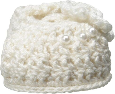 Jefferies Socks Baby-Girls Newborn Delicate Flower Crochet Bootie in Saudi Arabia