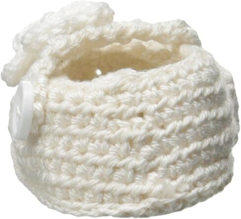 Jefferies Socks Baby-Girls Newborn Delicate Flower Crochet Bootie in Saudi Arabia