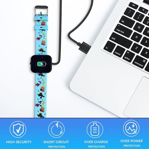 RUKUHOT 2 Pcs Magnetic Charger Cable Campatible for Athena Futures Potty Training Toilet Timer Watch,3.3 Ft 2 Pin USB Charging Cord in Kuwait