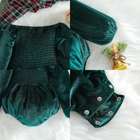 FYMNSI الأخت الكبرى الأخت الصغيرة ملابس عيد الميلاد المتطابقة للأطفال المخملية نيسيي رومبير توتو فستان طفلة عيد الميلاد الملابس in Kuwait