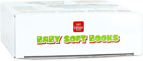كتب Lehoo Castle للأطفال من عمر 0 ​​إلى 6 أشهر، 3 قطع كتب ناعمة للأطفال الرضع ذات التجعيد، ألعاب الأطفال من عمر 6 إلى 12 شهرًا، ألعاب عربة الأطفال الحسية للتعلم المبكر، ألعاب الأطفال حديثي الولادة in Kuwait
