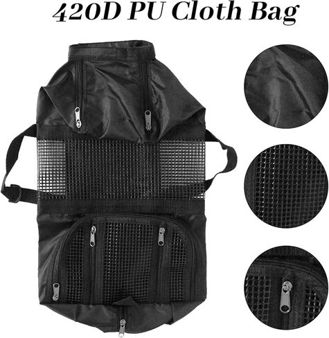 الحيوانات الأليفة القط الاستمالة حقيبة القط الناقل حقيبة شبكة القط الاستمالة الاستحمام ضبط النفس حقيبة متعددة الوظائف القط حقيبة الناقل لتقليم الأظافر الاستحمام فحص in Kuwait