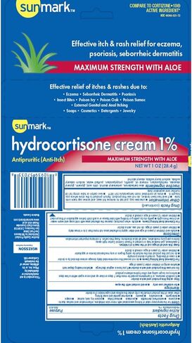 كريم سان مارك هيدروكورتيزون 1% بالإضافة إلى مرطب بأقصى قوة، 1 أونصة (عبوة من 3 قطع) in Kuwait
