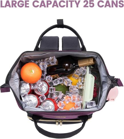 Cooler Backpack Insulated Backpack Cooler Leakproof Lightweight Picnic Backpack for Men Women 30 Cans Lunch Backpack Large Capacity Cooler Bag for Family Outdoor Camping Beach Hiking in Saudi Arabia