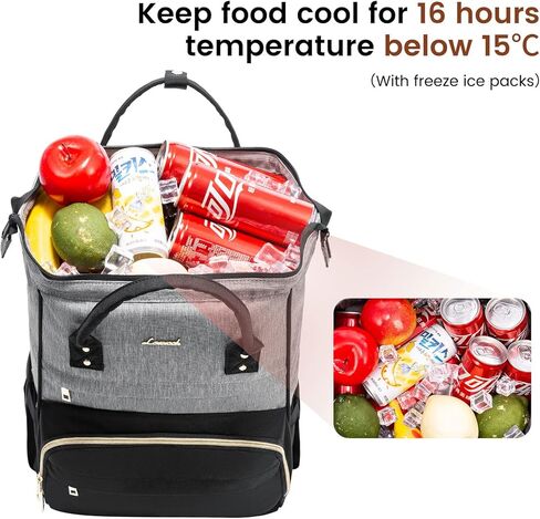Cooler Backpack Insulated Backpack Cooler Leakproof Lightweight Picnic Backpack for Men Women 30 Cans Lunch Backpack Large Capacity Cooler Bag for Family Outdoor Camping Beach Hiking in Saudi Arabia