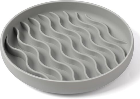 كيشير اوعية طعام بطيئة للكلاب مع بساط طعام، وعاء سيليكون بطيء التغذية للقطط مع اكواب شفط للسلالات الصغيرة والمتوسطة، تصميم غير قابل للانزلاق، يقلل من الملل والقلق، خالي من BPA in Kuwait