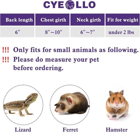 ملابس الهالوين التنكرية للحيوانات الصغيرة من Cyeollo من أجل خنزير غينيا الهامستر النمس in Kuwait