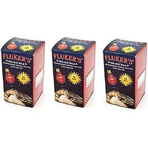 Fluker's (3 Pack) Red Heat Bulbs for Reptiles 75 watt in Kuwait