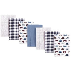 Little Treasure Unisex Baby Cotton Flannel Burp Cloths, Beyoutiful, One Size