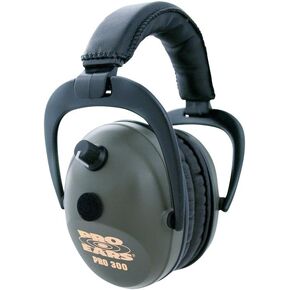 Pro Ears Pro 300, Electronic Sound Amplifier, Noise Dampener, DLSC Compression, NRR 26, Adjustable Amplification, Ear Muffs