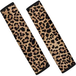Dolyues 2 Pieces Car Seat Belt Cover Safety Belt Cushion Heart Dog Paw Print Seat Belt Pad Car Seat Shoulder Protector,Universal Fit for Cars and Backpack in Kuwait
