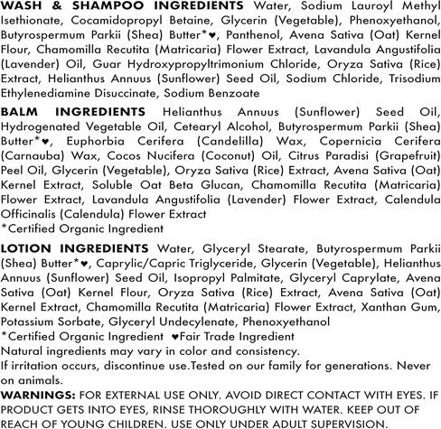SheaMoisture Baby Gift Set Gift Sets Perfect For New Moms Oat Milk & Rice Water Hypoallergenic in Kuwait