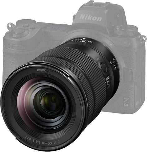 كاميرا نيكون Z 7II بدون مرآة مع عدسة NIKKOR Z مقاس 24-120 مم وبفتحة f/4 S in Saudi Arabia