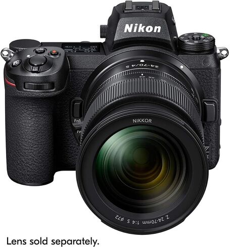 كاميرا نيكون Z 7II بدون مرآة مع عدسة NIKKOR Z مقاس 24-120 مم وبفتحة f/4 S in Saudi Arabia