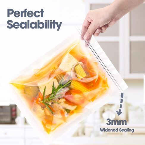 ماكينة غلق أكياس الطعام ميترونيك، مجموعة قوية 4 في 1 لغلق أكياس الطعام، أوضاع حفظ الطعام الجاف والرطب مع 10 أكياس، خرطوم شفط الهواء، أضواء مؤشر LED، ماكينة غلق الأكياس الصغيرة باللون الأبيض in Kuwait