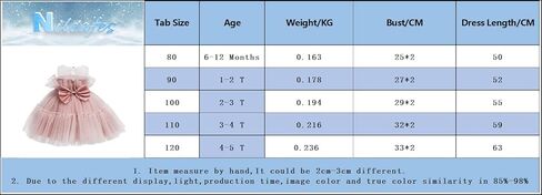 فستان رسمي للأطفال من Nileafes من التول المنفوش فستان الأميرة للفتيات الصغيرات in Kuwait