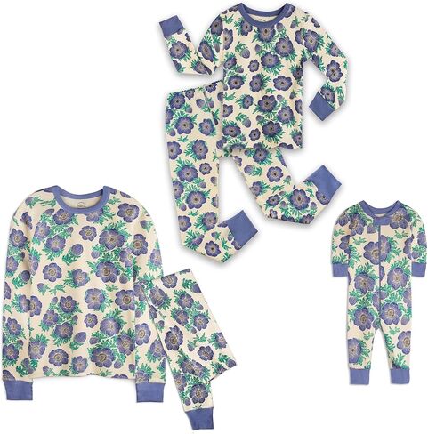 Mightly Boys and Girls' Pajamas | 100% Organic Cotton Soft, Elastic and Comfortable Footless Pajama Set for Toddlers & Kids in Saudi Arabia