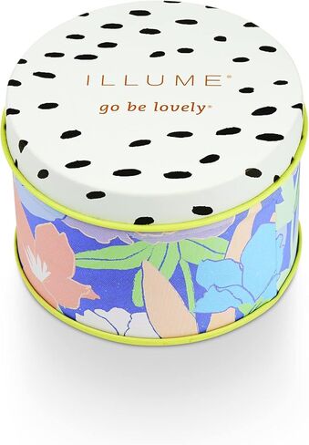شمعة Illume Go Be Lovely Citrus Crush الصغيرة من القصدير، مقاس 2 بوصة طول × 1 بوصة عرض × 1 بوصة ارتفاع in Kuwait