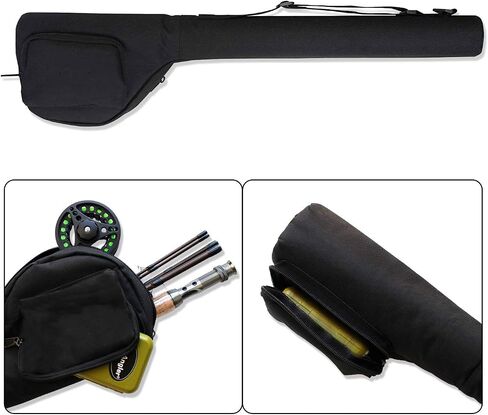 NetAngler Fly Fishing Rod and Reel Combo 4-Piece Fly Fishing Rod 5wt Aluminum Fly Reel 28 Pieces Flies Kit with Free Rod Tip,Backing,and Cloth Carry Bag in Saudi Arabia