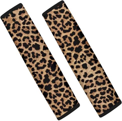 Dolyues 2 Pieces Car Seat Belt Cover Safety Belt Cushion Heart Dog Paw Print Seat Belt Pad Car Seat Shoulder Protector,Universal Fit for Cars and Backpack in Kuwait