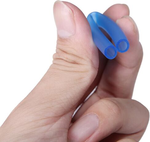 ALEGI Aquariums Blue Standard 3/16" أنابيب طيران مرنة زرقاء لخزان الأسماك ومرابي حيوانات والزراعة المائية (25 قدمًا قطعتان) in Saudi Arabia