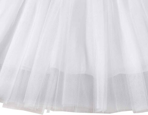 فستان للفتيات الصغيرات من SOBOWO فساتين رسمية للفتيات بدون ظهر وأكمام قصيرة متقاطعة من الخلف لالتقاط الصور على الشاطئ وحفلات الزفاف الصيفية in Kuwait