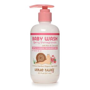 غسول الأطفال Little Twig®، تركيبة مشتقة من النباتات الطبيعية، اليوسفي، 8.5 أونصة سائلة