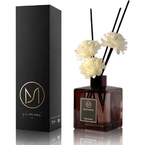 موزع روائح القصب من YINMI بوزن 6.7 أونصة (200 مل)، مجموعة ناشر أعواد الروائح المعطرة بالياسمين والبحرية، ناشر أعواد روائح القصب وأعواد ناشر الزيوت، العلاج بالروائح العطرية، ديكور المنزل والمطبخ، العطور والهدايا in Kuwait