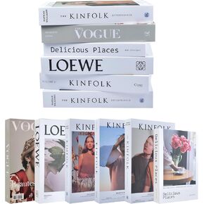 vegemash 6 Pcs Decorative Books Fake Books - Faux Books for Decoration Decorative Books for Home Decor decoracion para sala libros decorativos para mesa de Centro Designer Books Decor Set in Saudi Arabia