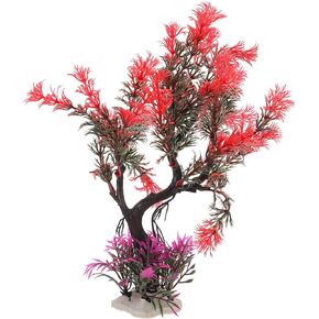 iplusmile Fish Tank Decorations, Artificial Aquarium Plants Tree Landscaping Decor Accessories Ornaments