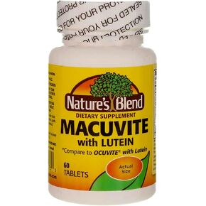 Nature's Blend Macuvite with Lutein 60 Tabs in Saudi Arabia