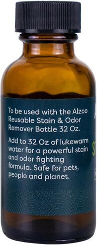 ALZOO Stain & Odor Remover, Quickly Lifts & Dissolves Pet Stains & Helps Eliminate Odors, 100% Plant-Based Active Ingredients, Lavender Vanilla Scent, 32 Fl. Oz Spray Bottle in Saudi Arabia