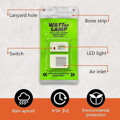 Bigvendedor Camping LED Lights, Don't Need Battery Emergency Lamp LED Lamp Camp Lighting Emergency Light Outdoor Lamp for Outdoor Activities Night Fishing Camping in Kuwait